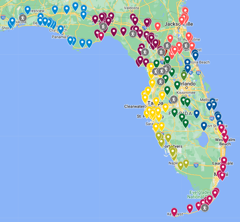 Florida State Parks Bucket Journal - Spiral