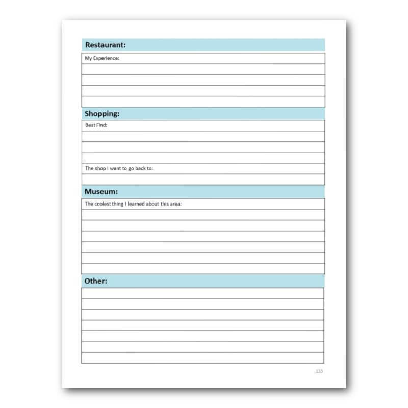 Kansas State Parks Bucket Journal - Printable