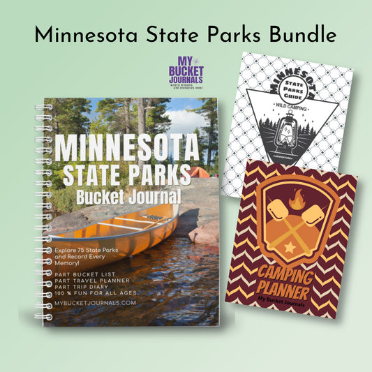 Minnesota State Parks Bucket Journal - Spiral