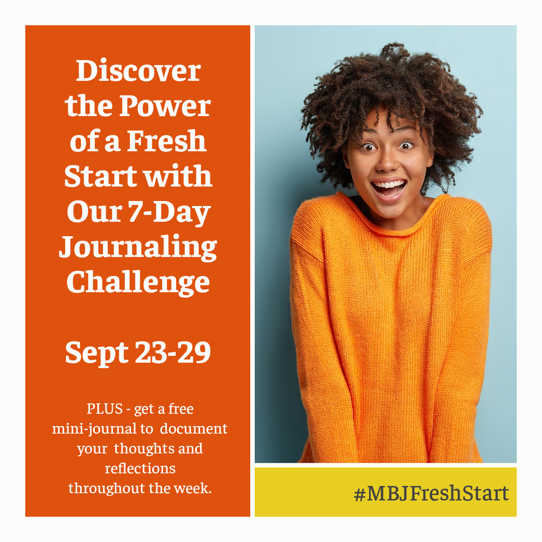 Discover the Power of a Fresh Start with Our 7-Day Journaling Challenge