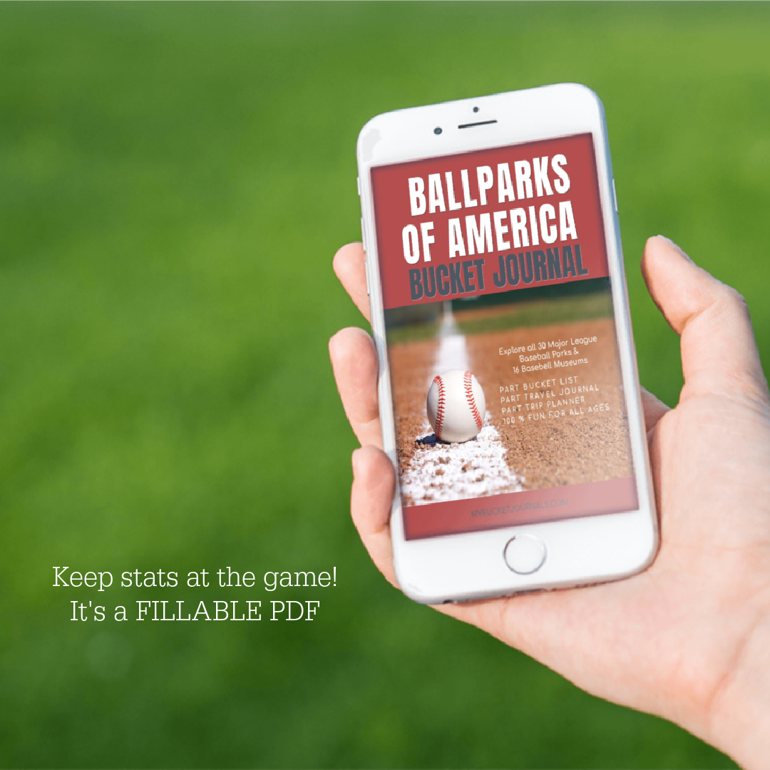 Ballparks of America Bucket Journal-Fillable Printable