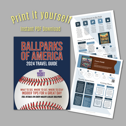 Ballparks of America Travel Guide - Printable