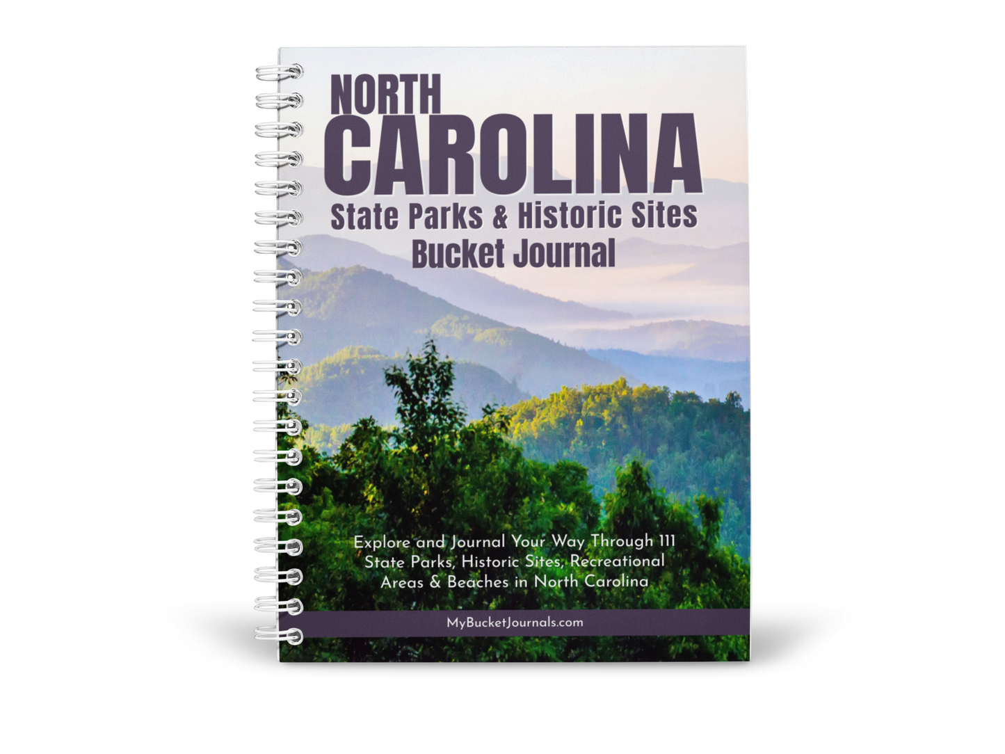 North Carolina State Parks Bucket Journal - Spiral