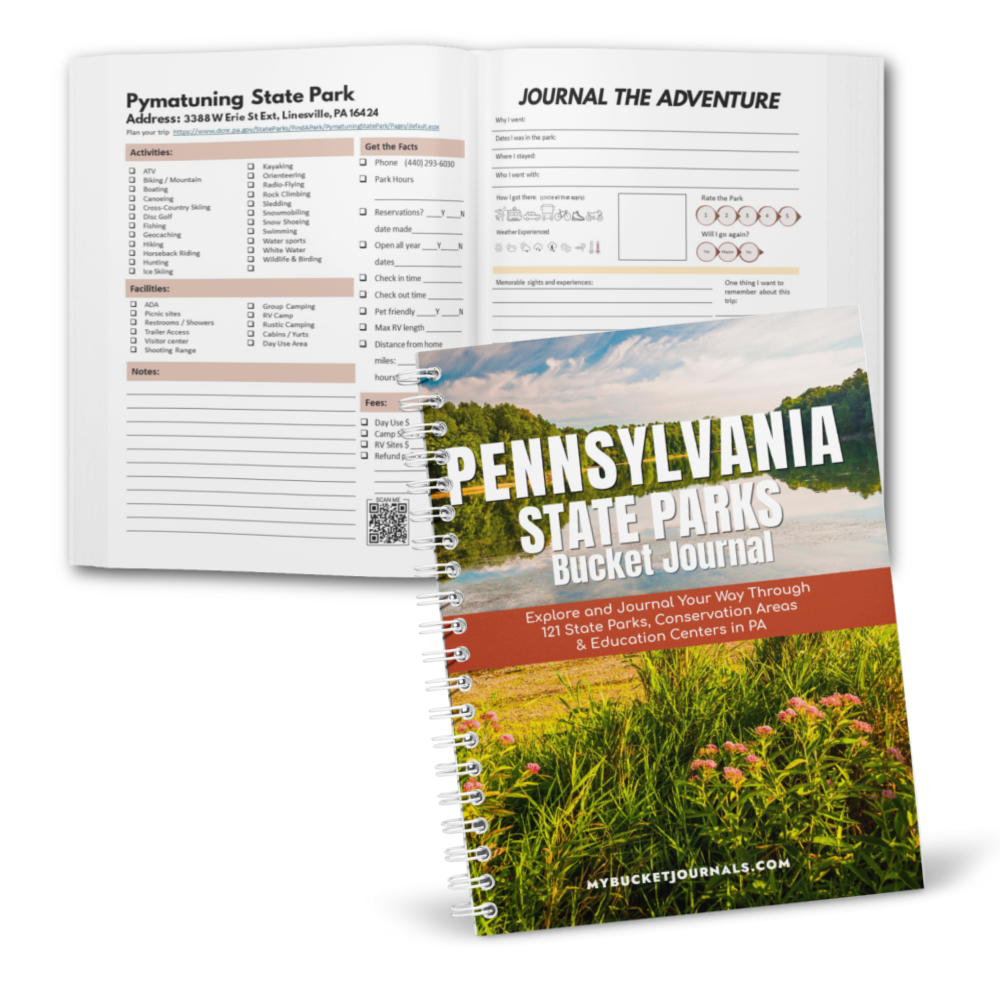 Pennsylvania State Parks Bucket Journal - Spiral