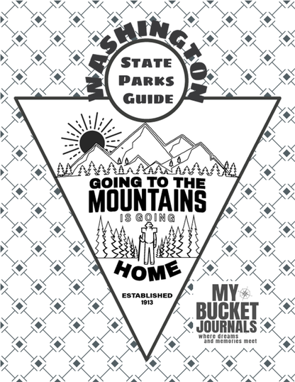 Washington State Parks Bucket Journal Bundle