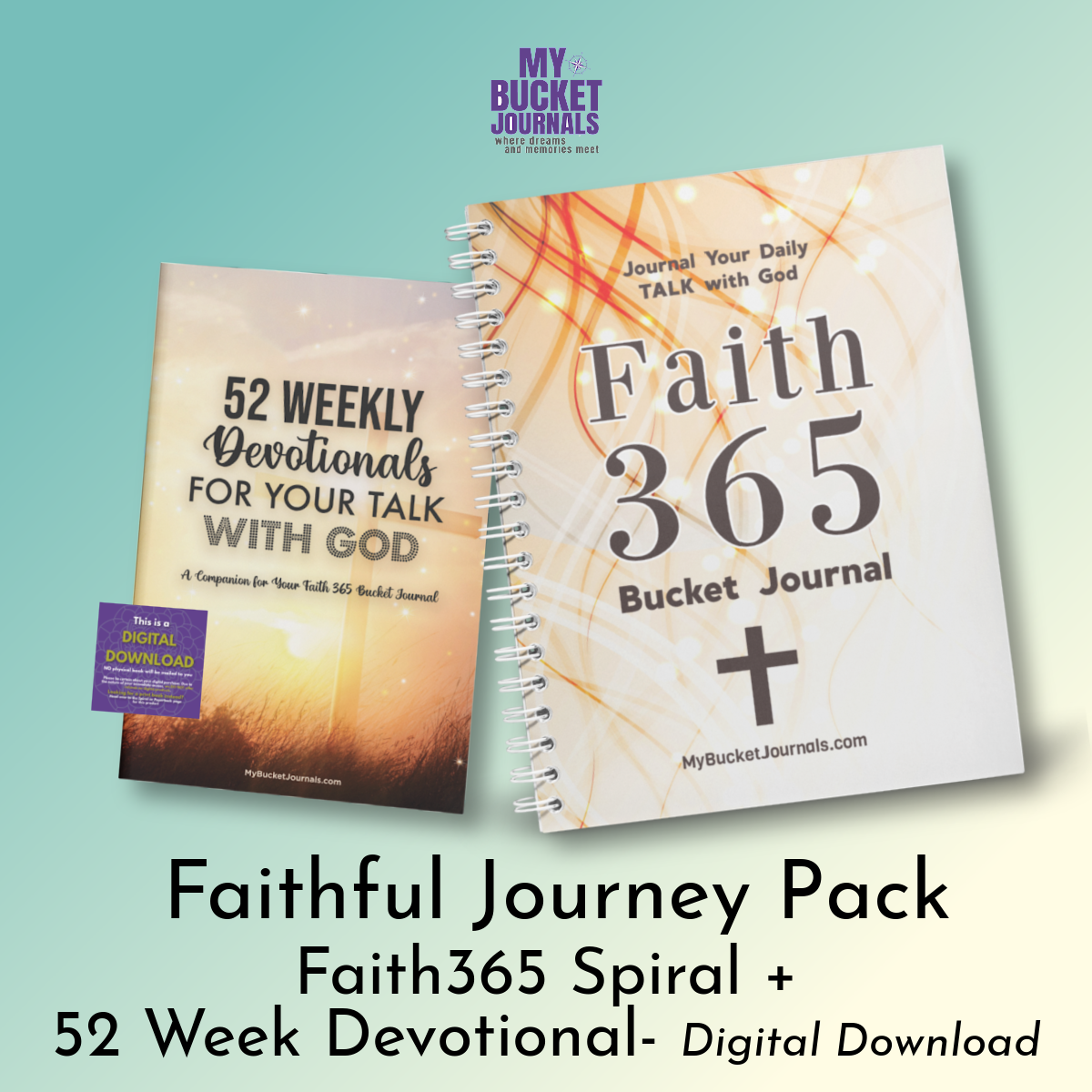 The Faithful Journey Pack - Spiral + Printable