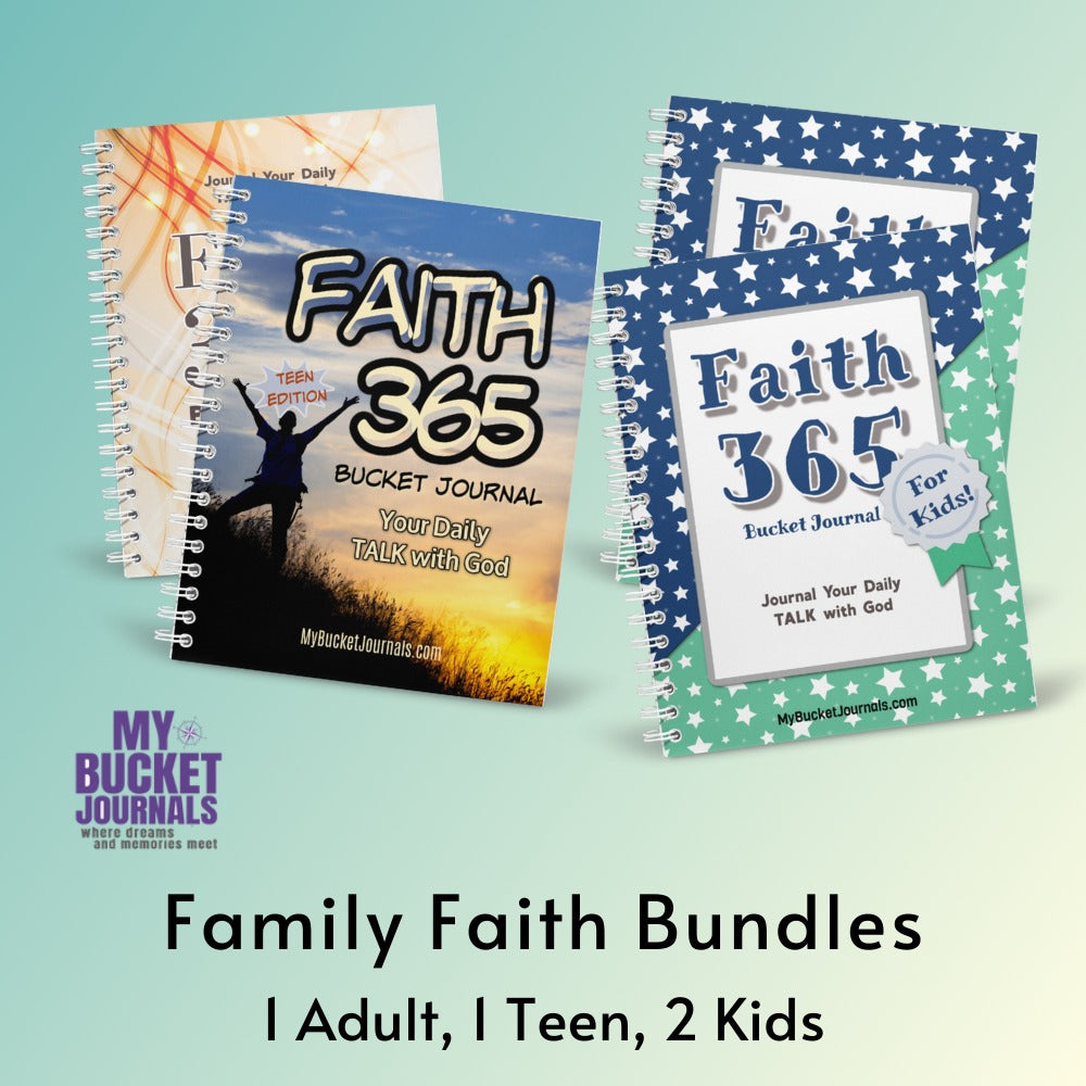 Family Faith Bundles - 1 Adult + 1 Teen + 2 Kid