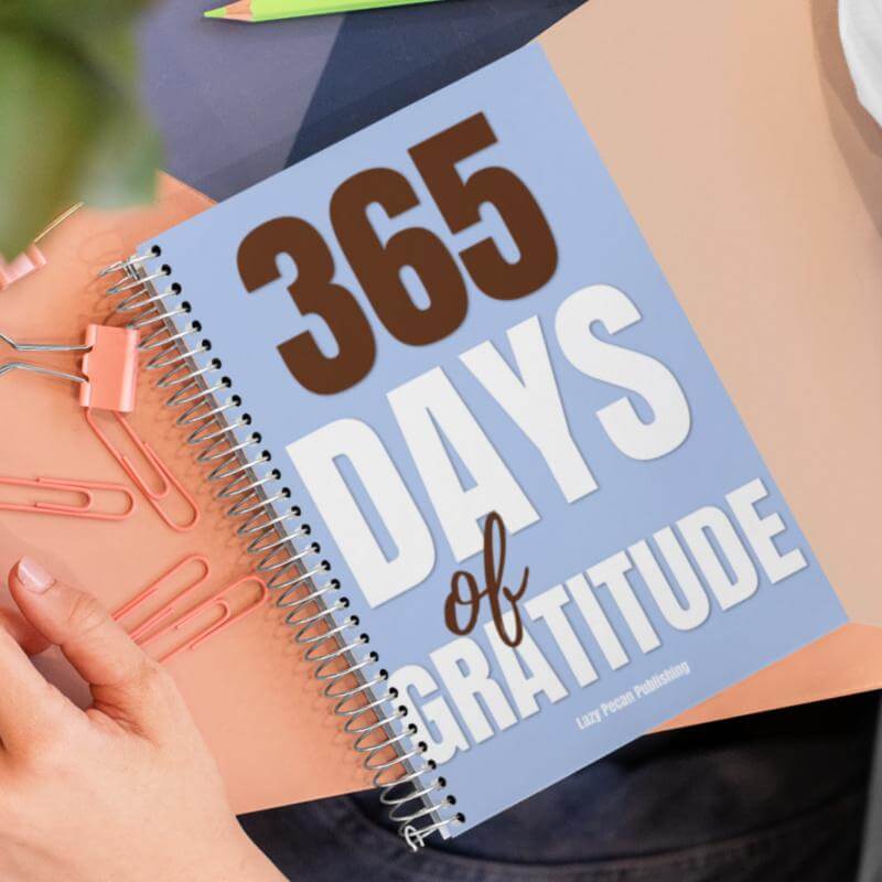 365 Days of Gratitude Journal - 6x9 Spiral