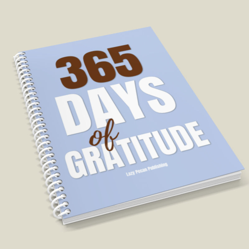 365 Days of Gratitude Journal - 6x9 Spiral