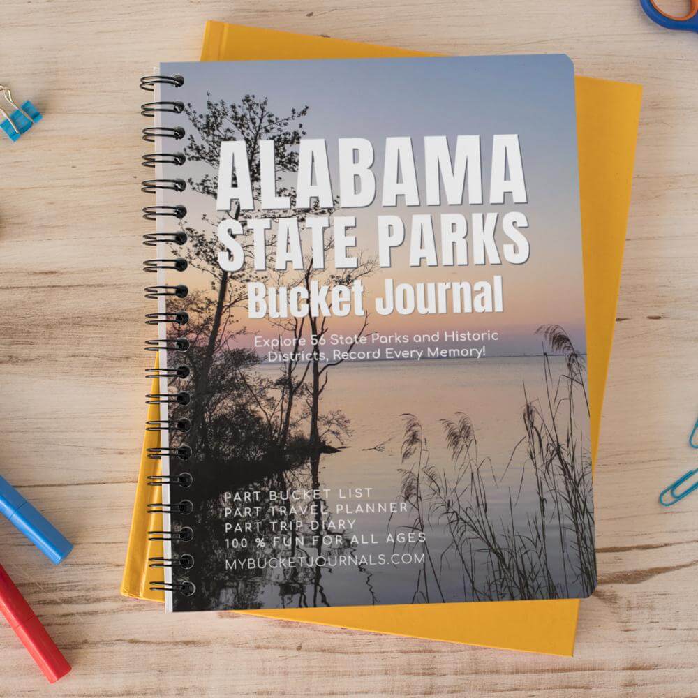 Alabama State Parks Bucket Journal - Spiral