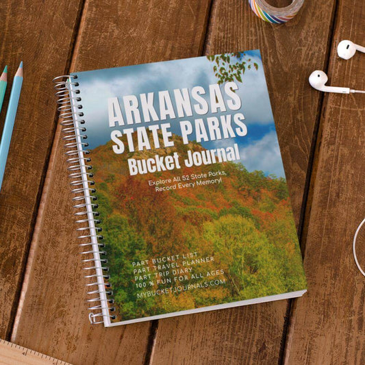 Arkansas State Parks Bucket Journal - Spiral
