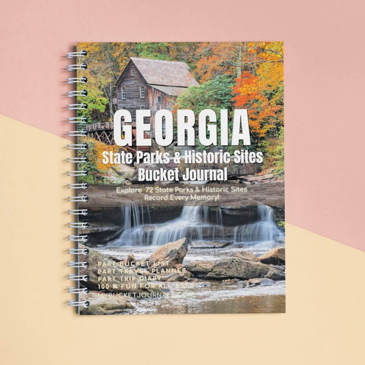 Georgia State Parks & Historic Sites Bucket Journal - Spiral
