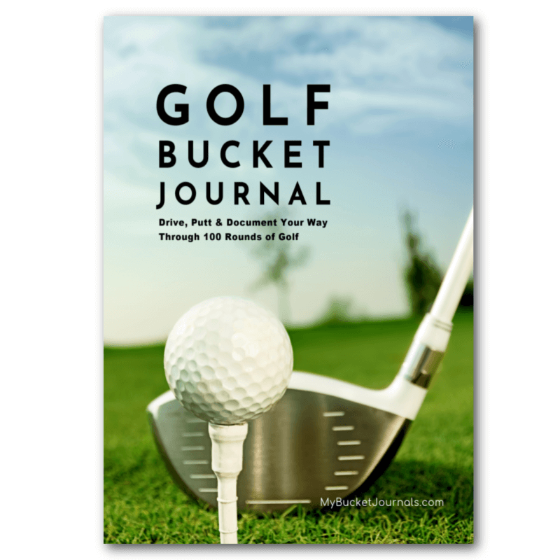 Golf Bucket Journal - Printable