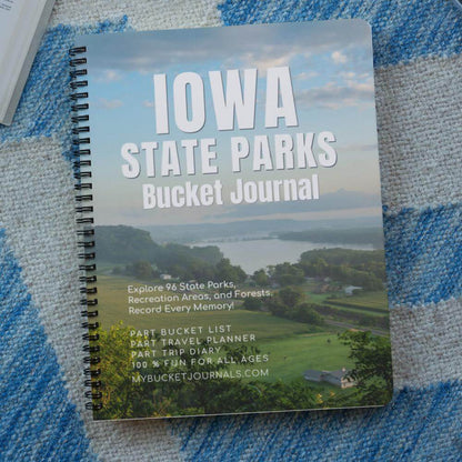 Iowa State Parks Bucket Journal - Spiral