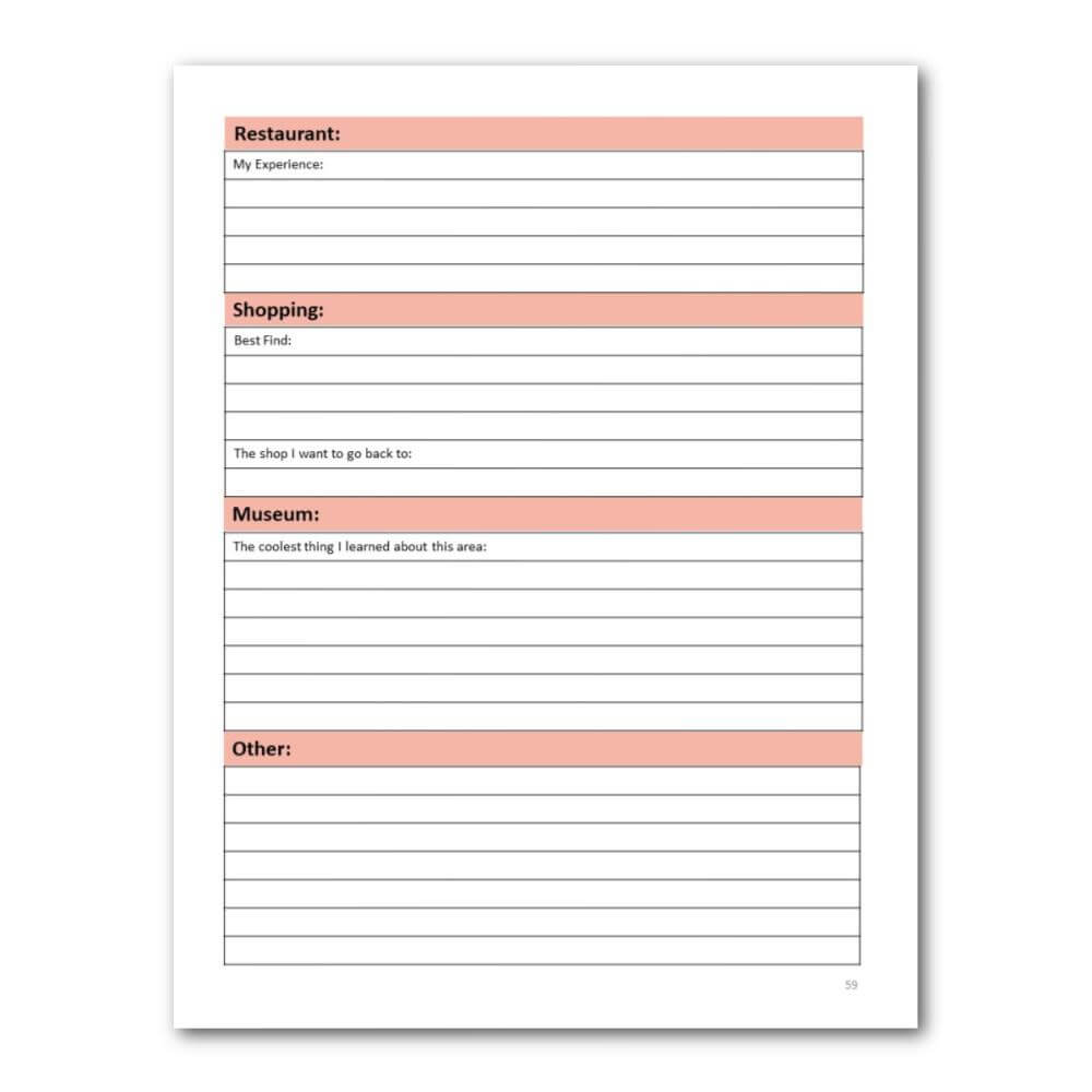 Idaho State Parks Bucket Journal - Spiral