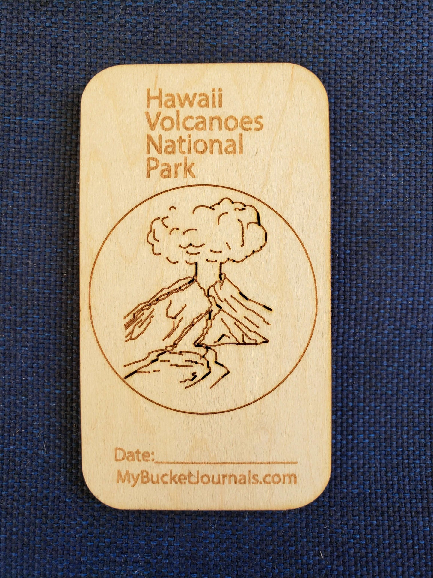 National Park Wood Magnets