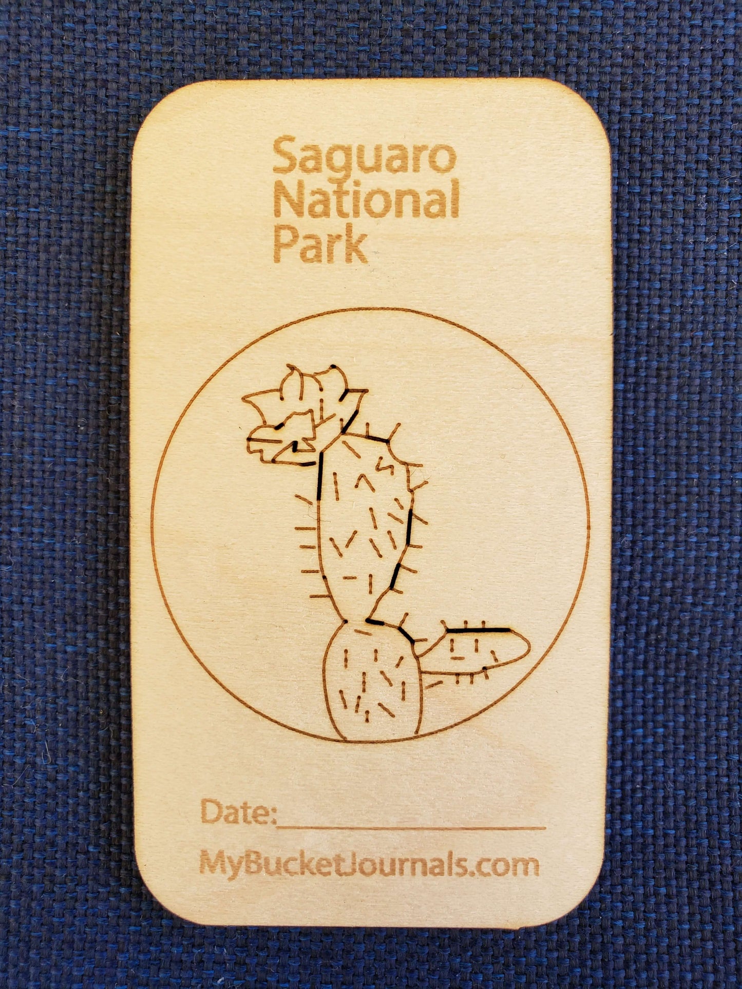 National Park Wood Magnets