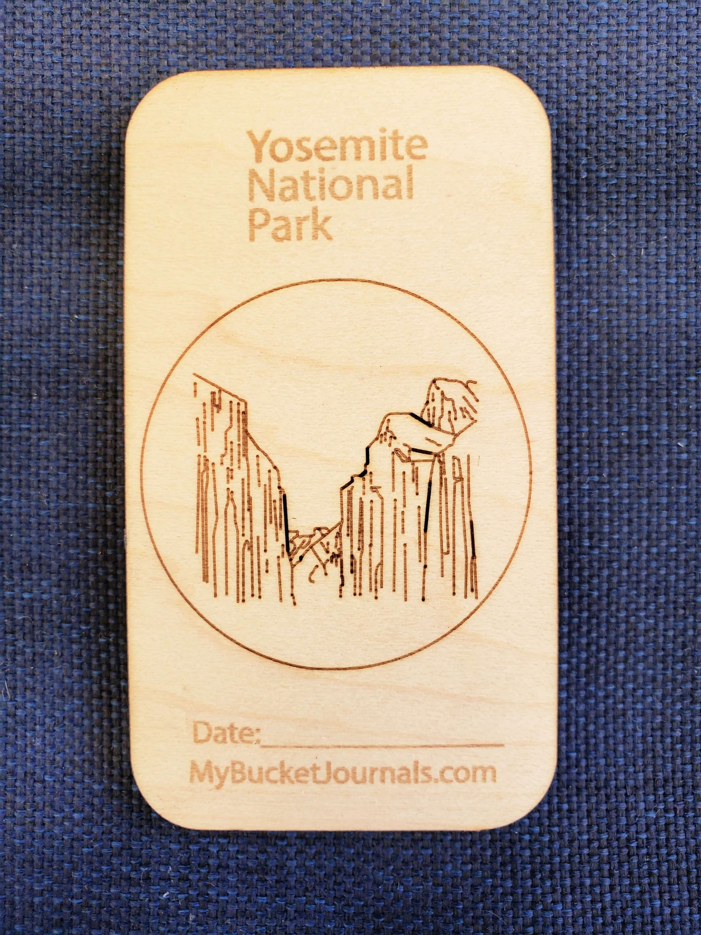 National Park Wood Magnets