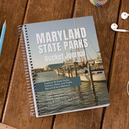 Maryland State Parks Bucket Journal - Spiral