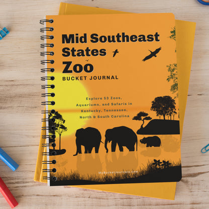 Mid Southeast States Zoo Bucket Journal