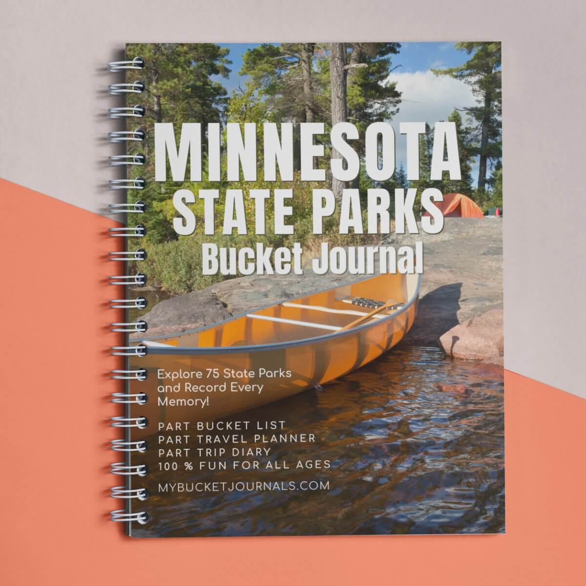 Minnesota State Parks Bucket Journal - Spiral