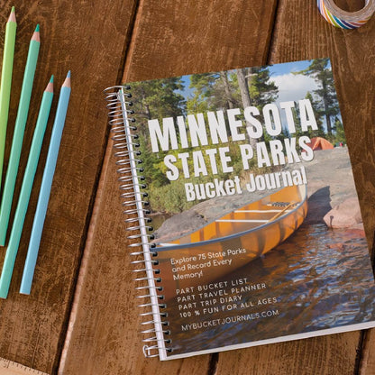 Minnesota State Parks Bucket Journal - Spiral