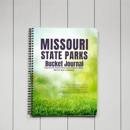 Missouri State Parks Bucket Journal - Spiral