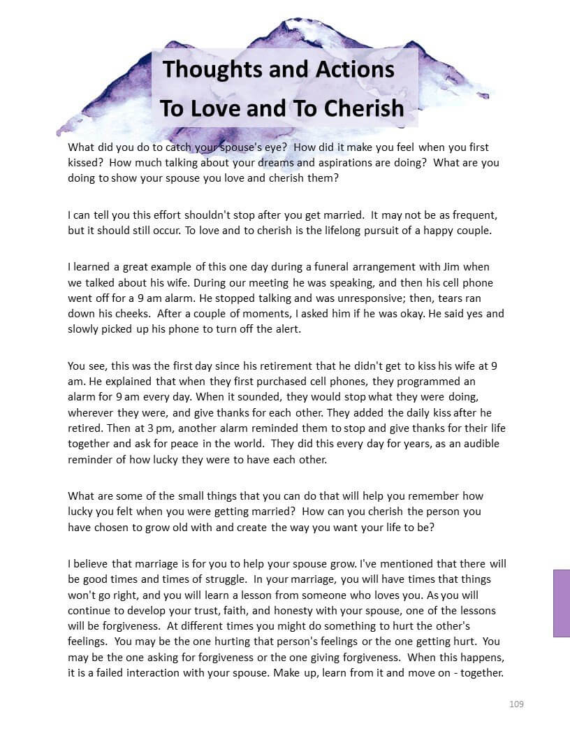 Our Marriage Bucket Journal - Printable