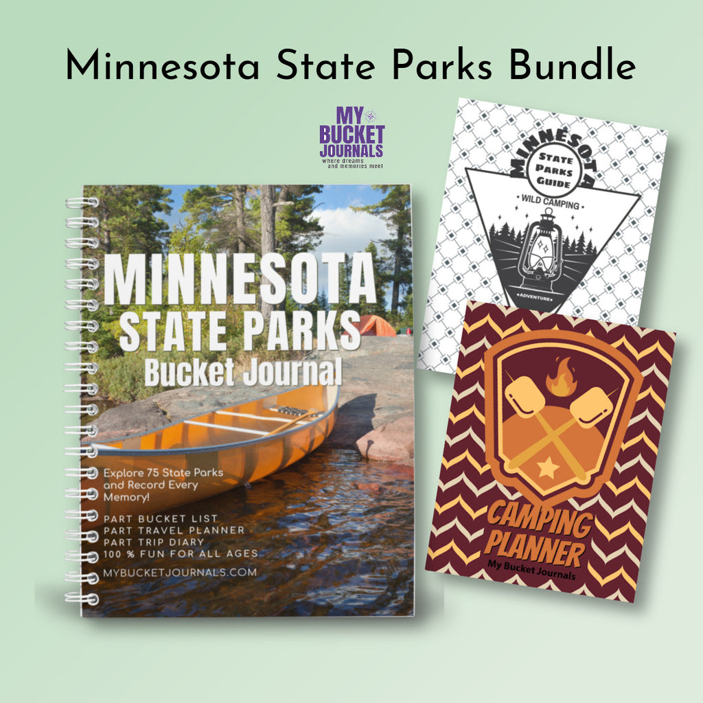 Minnesota State Parks Bucket Journal - Spiral