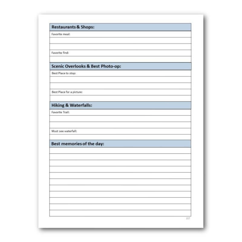 Montana State Parks Bucket Journal - Spiral