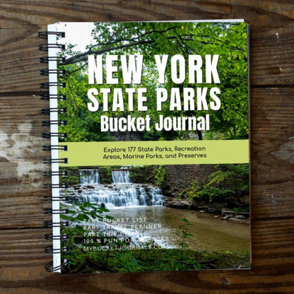 New York State Parks Bucket Journal - Spiral