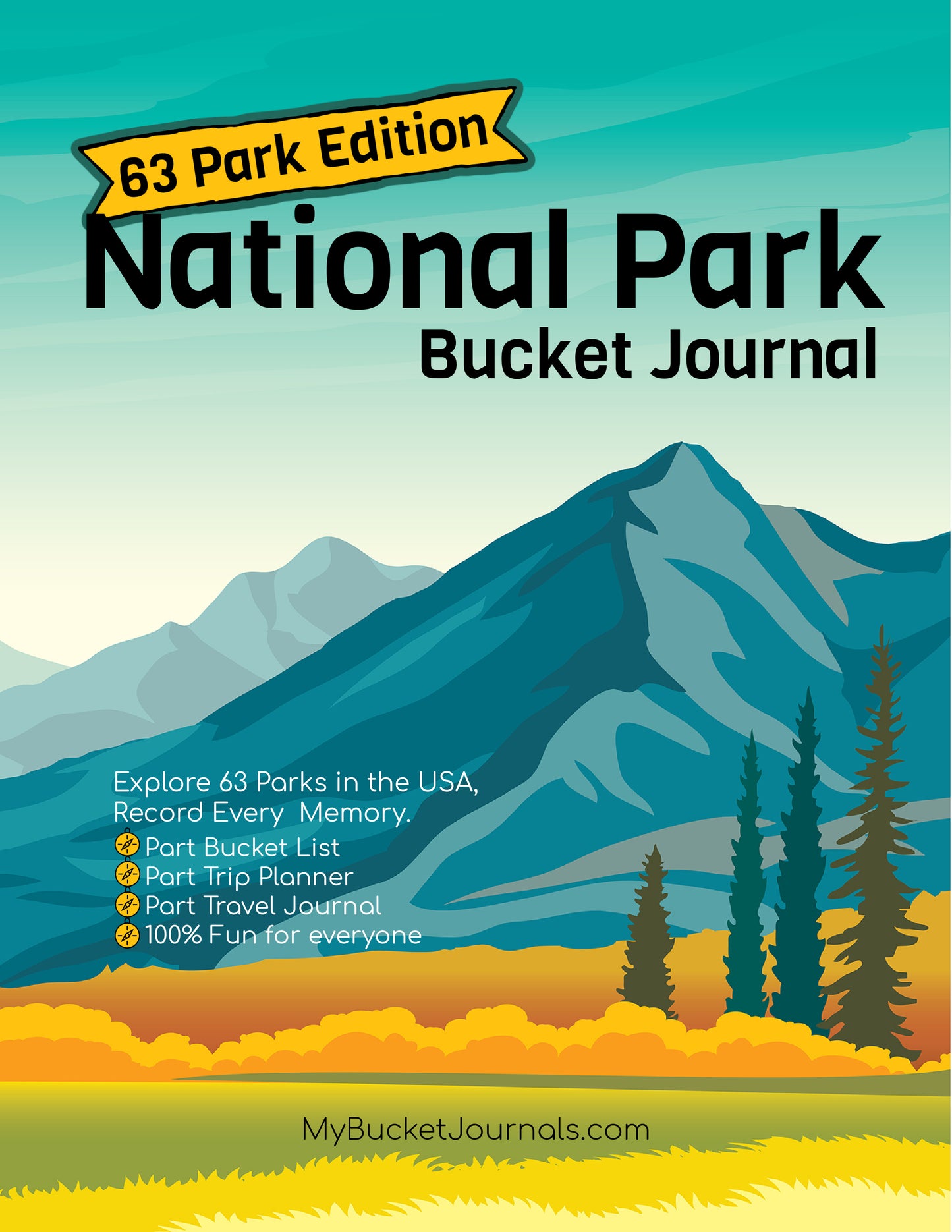 SD-2023 National Parks Bucket Journal