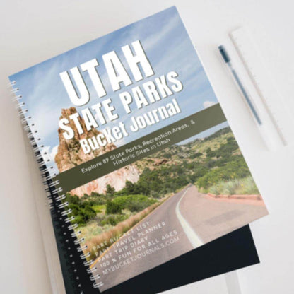 Utah State Parks Bucket Journal - Spiral