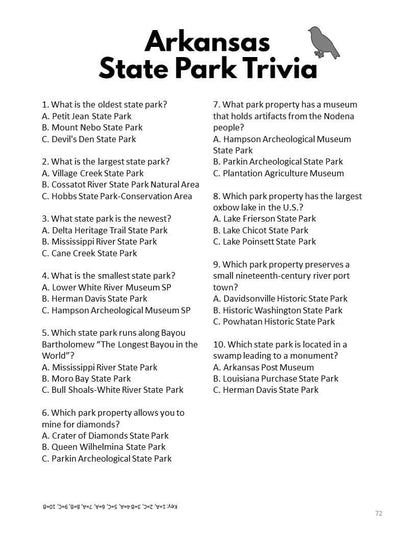 Arkansas State Parks Bucket Journal - Spiral