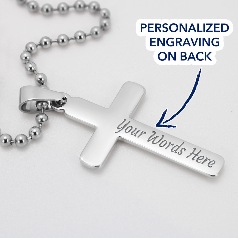 John 3:16 Cross Necklace