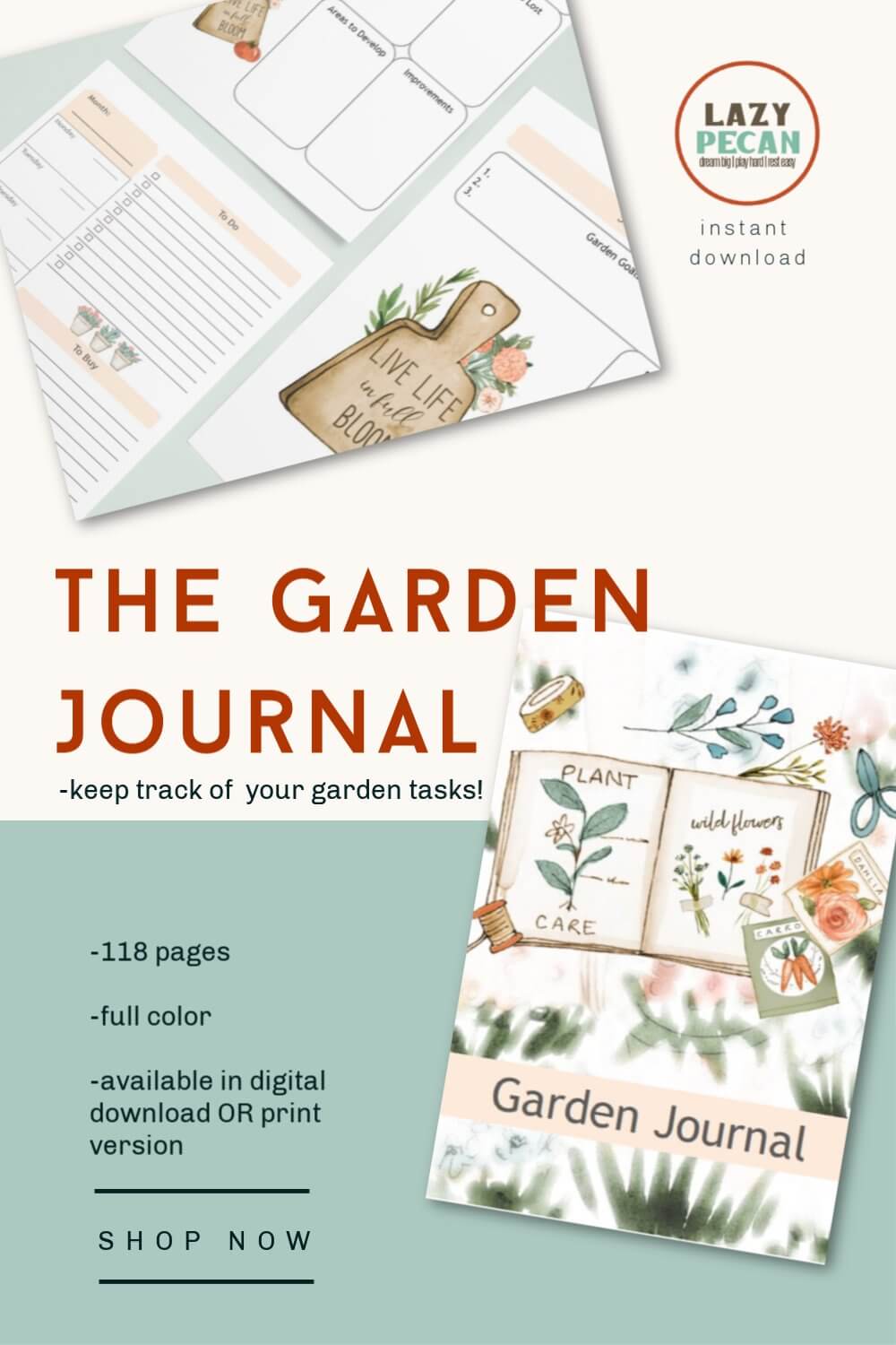 Welcome To My Garden Journal