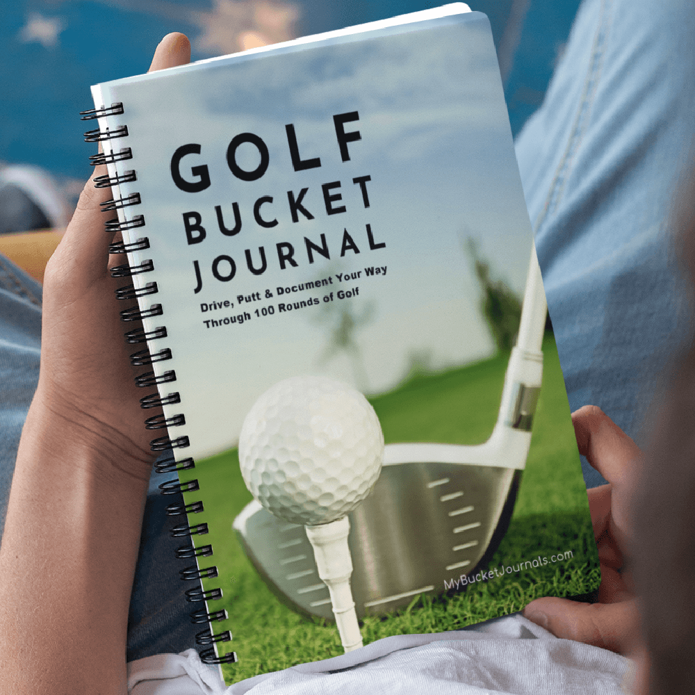 Golf Bucket Journal - Spiral