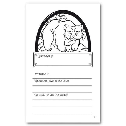 Zoo Bucket Journal for Kids