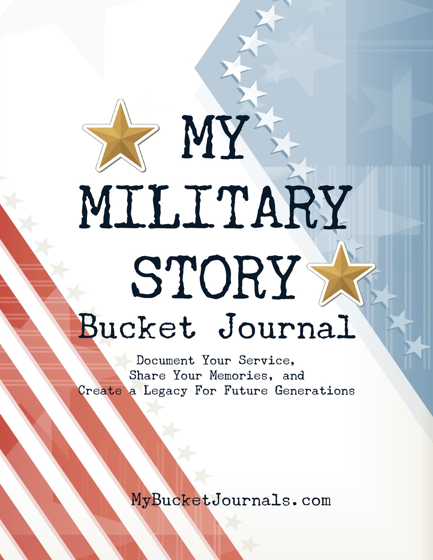 SD-MY Military Story Bucket Journal