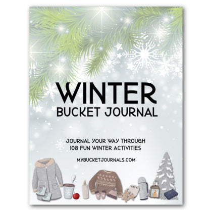 Winter Bucket Journal - Printable